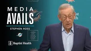 Stephen Ross meets with the media | Miami Dolphins