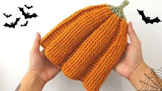 Crochet  Easy Pumpkin Hat For Halloween