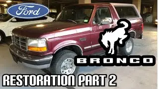 Ford Bronco Restoration Series | Part 2- Fuel Tank+Fuel Pump