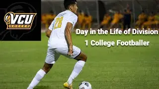 Day in the Life of a Division 1 College Footballer | Nick Barahona, Virginia Commonwealth University