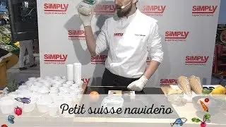 Petit suisse navide&ntilde;o | Showcooking de Navidad con Daniel Yranzo