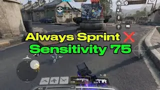 Latihan di Ranked MP Pakai Sensitivity 75 Biar Terbiasa | Solo | COD Mobile