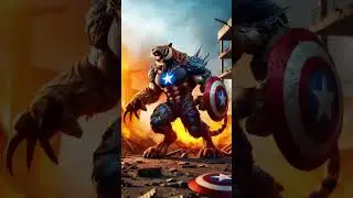 Ai fussion avengers gta #animals #gta5 #ai #bionic ai