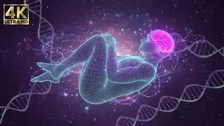 4K DNA Healing Music | Cosmic Energy for Cellular Regeneration and Deep Sleep 🌌