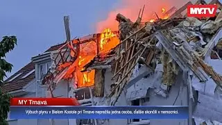 Aktuálne: Výbuch plynu v Bielom Kostole pri Trnave neprežila jedna osoba, ďalšie sú v nemocnici