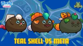 🏆TEAL SHELL STILL STRONG IN THE META🔥|  LUNACIAN CODE: BLUEBIRD | AXIE CLASSIC V2 GAMEPLAY