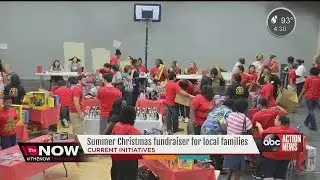 Summer Christmas fundraiser for local families in need