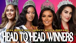 Miss World 2025 Head to Head Challenge Winners Announced  Meet the 4 Continental Queens!