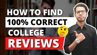 How to find 100% Correct College Review | College Review | in Hindi