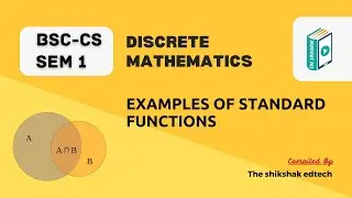 Examples Of Standard Functions #bsccs #bscit