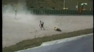 WSBK Crash Mandy Kainz / Christian Zaiser