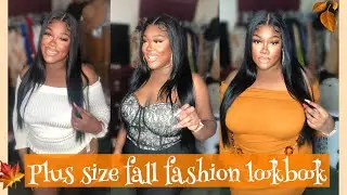 Plus Size Affordable Fall Fashion Haul!🍁 | Cute 2020 Curvy Girl Outfit Ideas Lookbook Erica Danley ✨