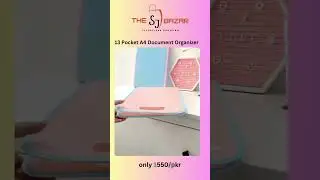 13-Pocket A4 Document Organizer | Efficient Office File Storage Sale
