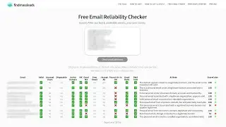 Free Email Reliability Checker &ndash; Save Money on Email Verification