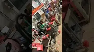 Shipping bill real time printing top packaging flat surface stamping labeling machine