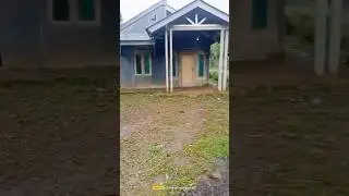 Jual cepat rumah di murahin pinggir jl mobil view sawah Rp.68 juta L:160M2 surat AJB