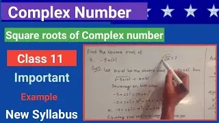 Square roots of complex number || How to find square root in complex numbers || quare root trick