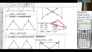 Gr 10 Euclidean Geometry L2(P2) WS 10B 10D Part 1(Revision)