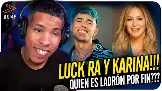 INCREIBLE!!! Reaccion LADRON - Luck Ra, Karina
