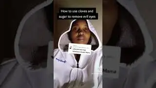 how to use cloves and sugar to remove evil eyes