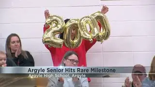 Rare milestone: High schooler drops 2,000 points