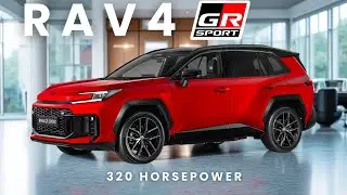 New Gen 2026 Toyota RAV4 GR Sport &ndash; 320HP Plug-In Hybrid SUV with Attitude