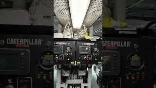 Caterpillar Marine Engine Inspection Before Detailed Maintenance 🔧 | Yacht Maintenance Works.