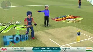 India vs England | RVG Cricket Gameplay |