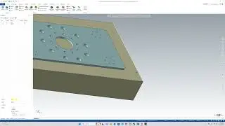 Fixture design in Mastercam 2023 - Thin part