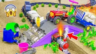 Transform Your Tractor into a Mini Bulldozer: Fix Roads & Build Bridges for Heavy-Duty Transport!🛠️🚜