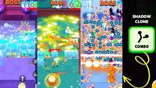 SECRET BEHIND #SHADOW_CLONES /PUNBALL/ KILL SPIDER KING ... WATCH THE STRONG BATTLE.