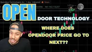 Opendoor Stock: This is where OPEN price can go to next