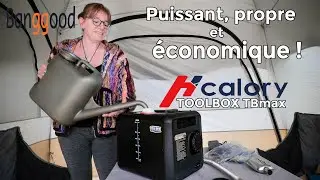 219 -Chauffage diesel  Hcalory TOOLBOX T-B MAX Banggood :8 kW de chaleur mobile #vanlife #chauffage