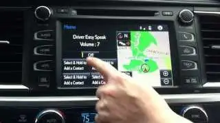 2014 Toyota Highlander Driver Easy Speak feature
