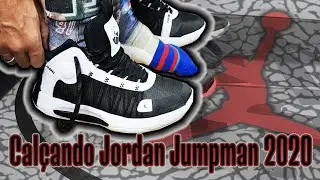 Cal&ccedil;ando + On Feet Jordan Jumpman 2020