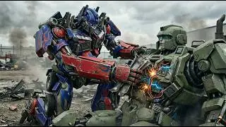 Hound trapped under a massive rock &mdash; Optimus Prime rescues and upgrades him.| ASMR