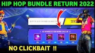 Hip Hop Bundle Return | Free Fire Hip Hop Bundle Return | Hip Hop Bundle Return In Free Fire 2022