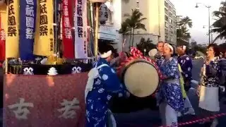 Honolulu Festival 2014 Kokura Giondaiko