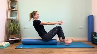 Pilates on the Foam Roller 🩵