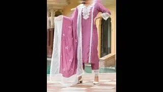 Lace design suit ideas 💡 for ladies 