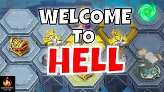 HELL MODE Castle Clash Lostland Advanced