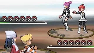 Pokémon Azure Platinum (Hard Mode) - Mars & Jupiter Battle @ Spear Pillar