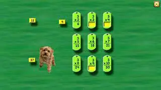 Starfall Dog Multiplication 3 Times Song