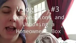 Vlogmas #3 - Explanations and Unboxing Homeowner Box - AllThingsKerri