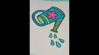 ASMR color relax big drawing ✏️✏️ COLOR WITH ME 