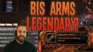 Bajheera - BIS ARMS LEGENDARY DROP AT LAST!!! - WoW Legion 7.3.5 Warrior PvE