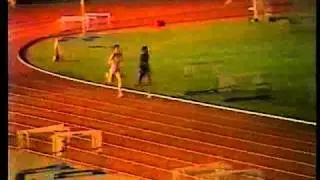 Seb Coe, England v USA, 4x400, London '81