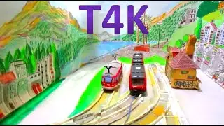 Berninaban Eisenbahn und Nahverkehrszug Siku 1013