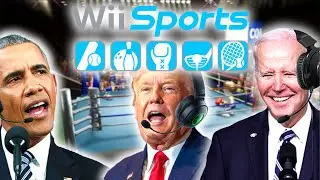 US Presidents Play Wii Sports Boxing
