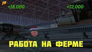 ЗАРОБОТОК НА ФЕРМЕ | +72K В ЧАС | RADMIR CRMP